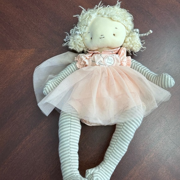 Bunnies by the Bay Pretty Girl Soft 12' Doll First Baby Comfort Lovey - Picture 3 of 8